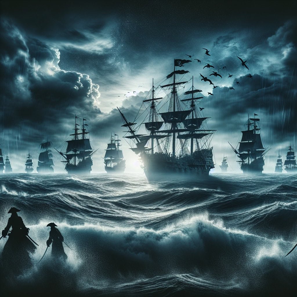 The Sea's Shadow: Infamous Pirate Ships That Vanished Without a Trace