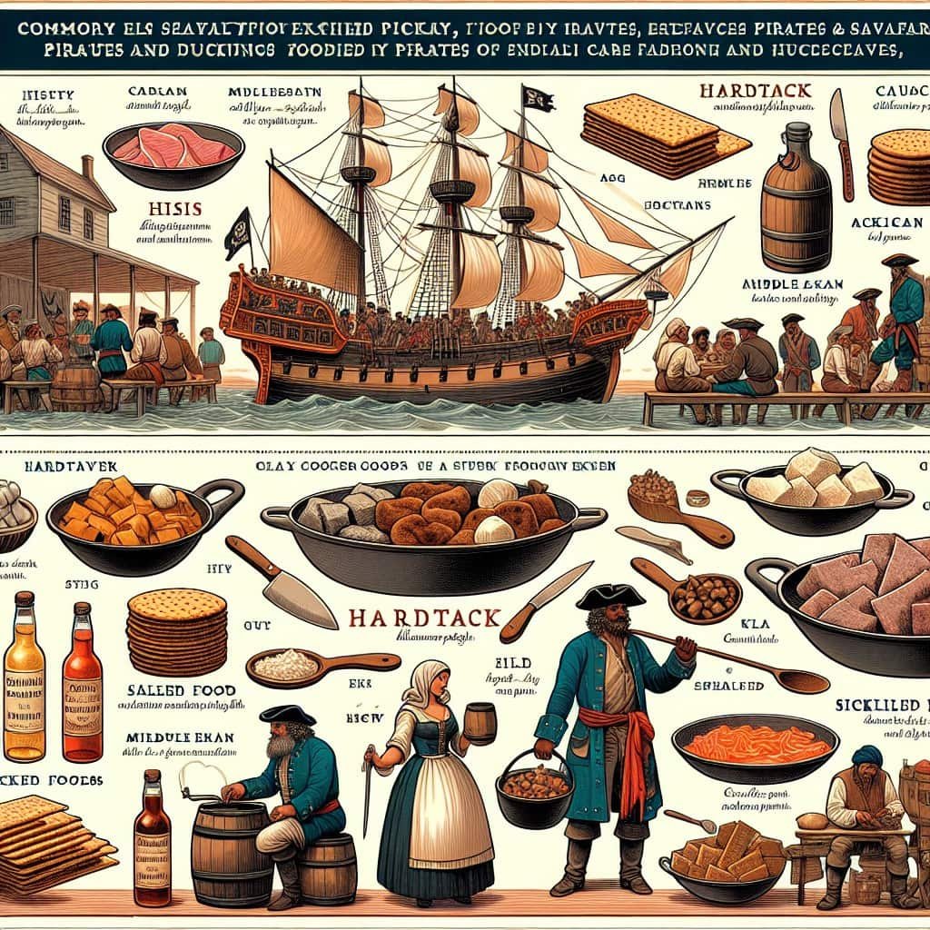 Pirate Cuisine: What Pirates Ate and Drank on Their Voyages