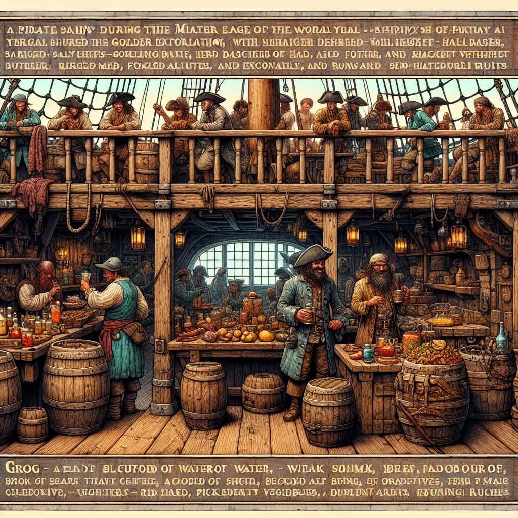 Pirate Cuisine: What Pirates Ate and Drank on Their Voyages