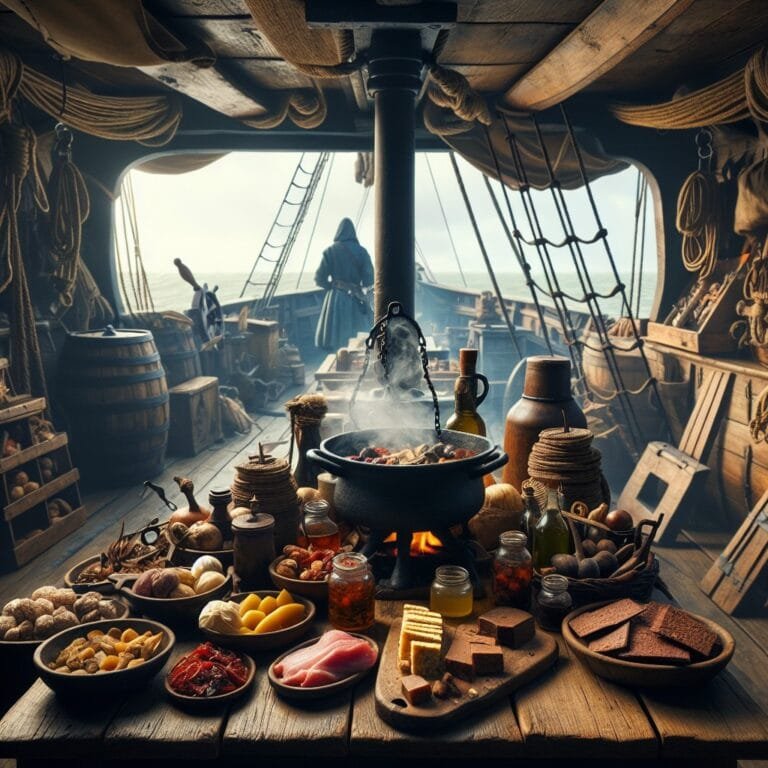 Pirate Cuisine: What Pirates Ate and Drank on Their Voyages