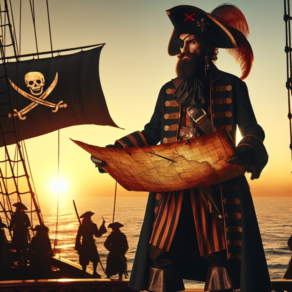 Who is considered the pirate king?