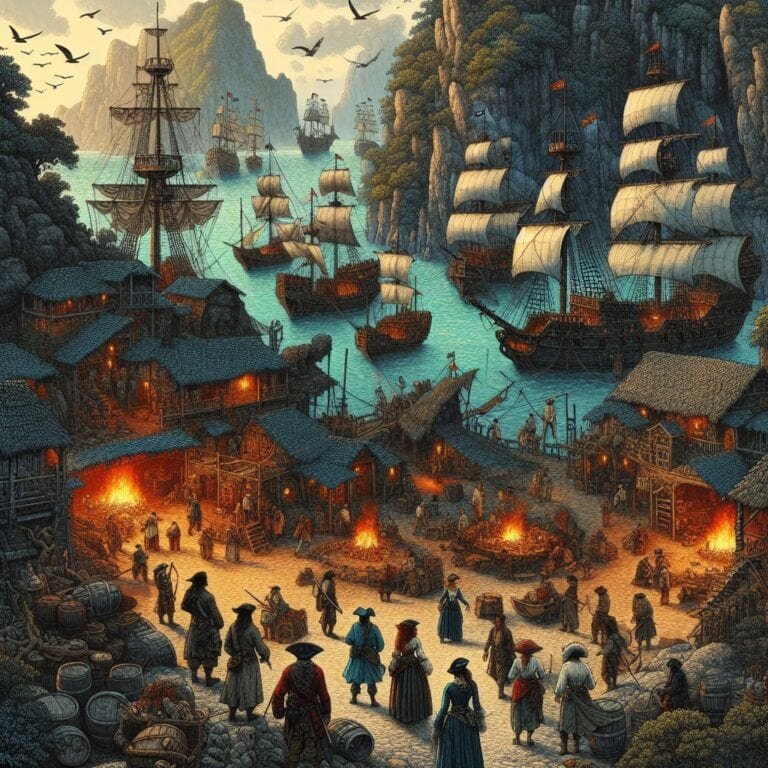 Pirate Havens: The Safe Harbors and Secret Hideouts of the Golden Age