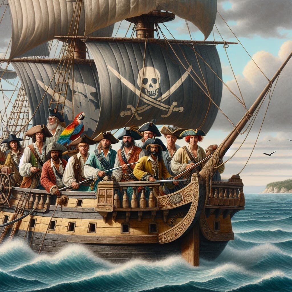 Were there pirates in the 1780s?