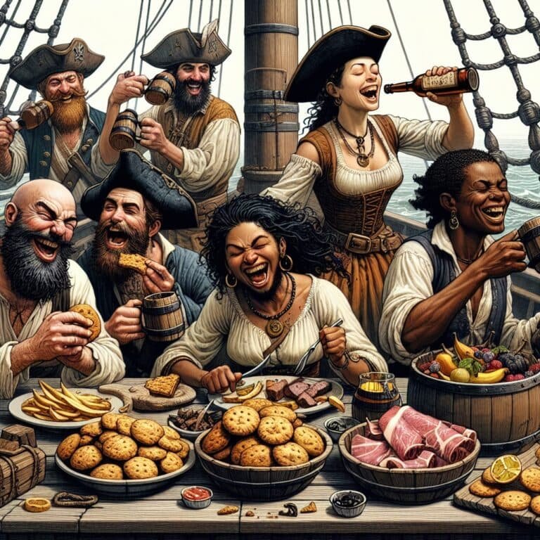 Pirate Cuisine: What Pirates Ate and Drank on Their Voyages