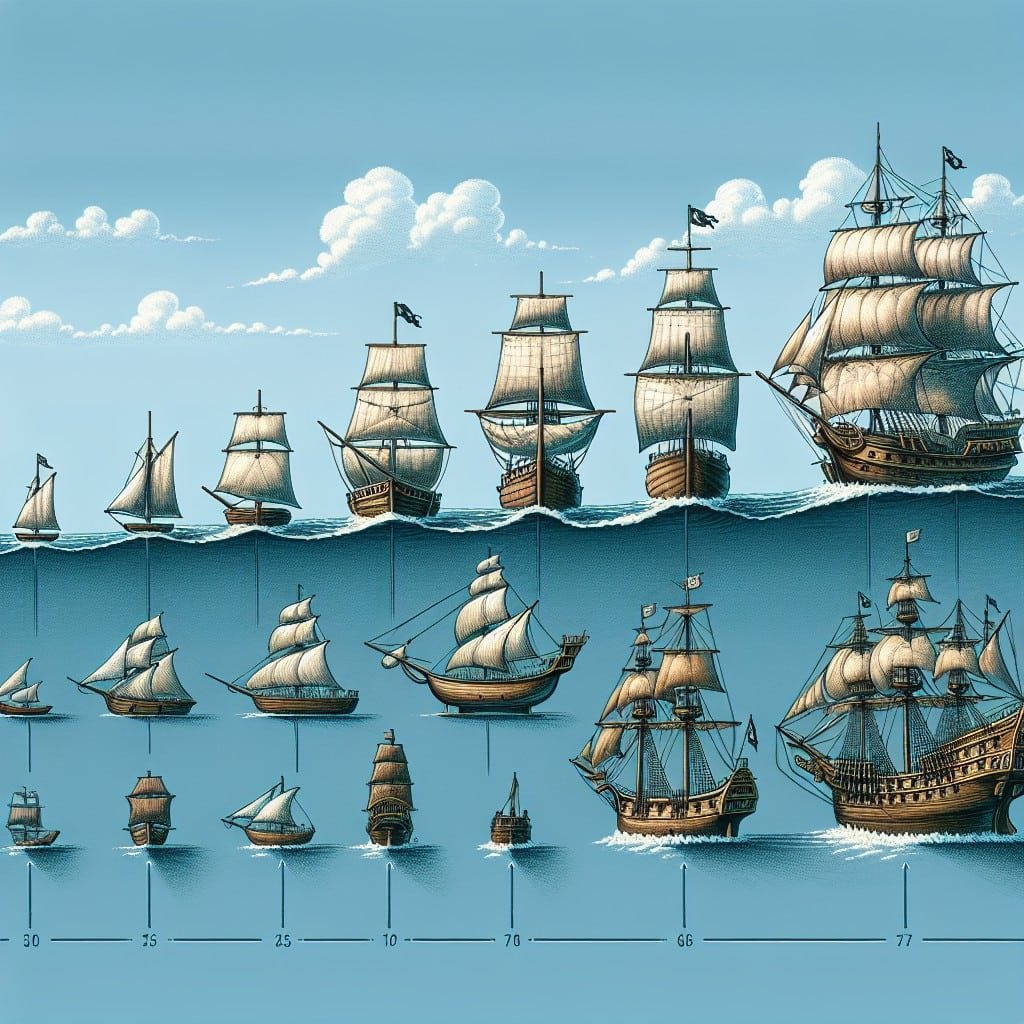 The Evolution of Pirate Ships: From Simple Vessels to Fearsome Warships