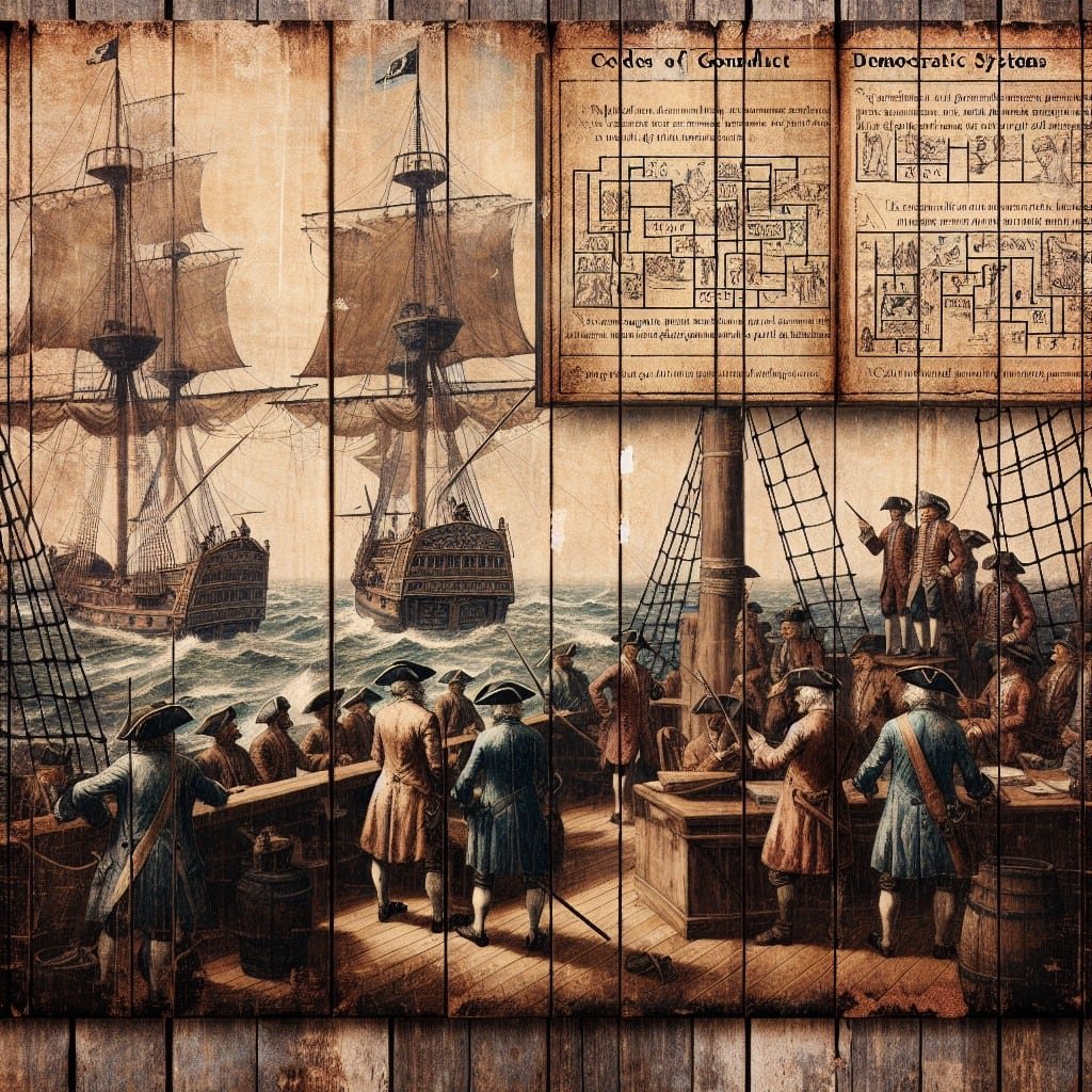 Democratic Systems on Pirate Ships: Governance and Codes of Conduct in the Golden Age of Piracy