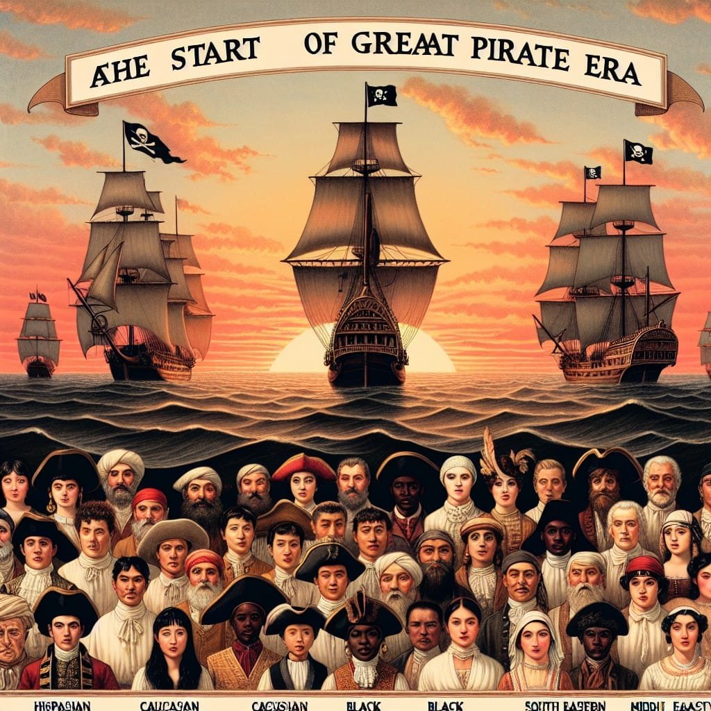 Who started the great pirate era?