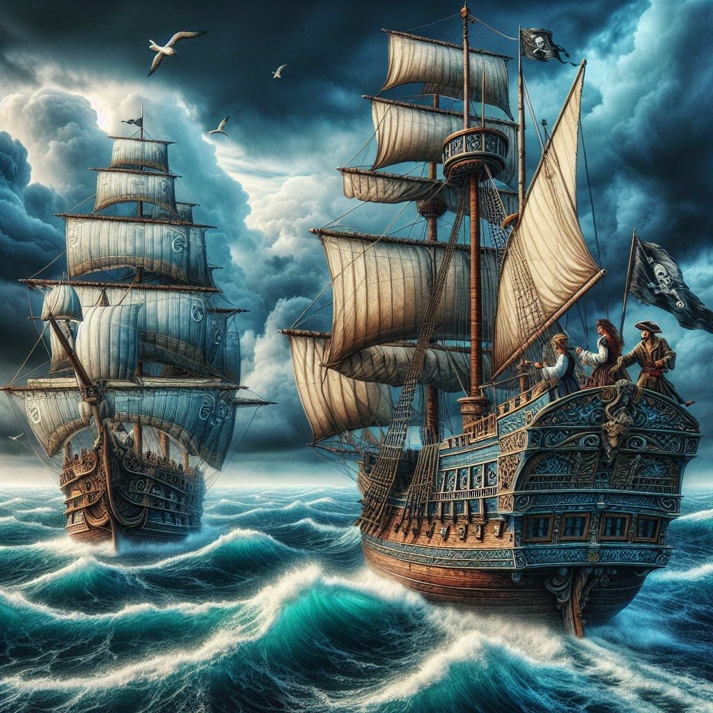 Pirate-Ships-and-Seafaring