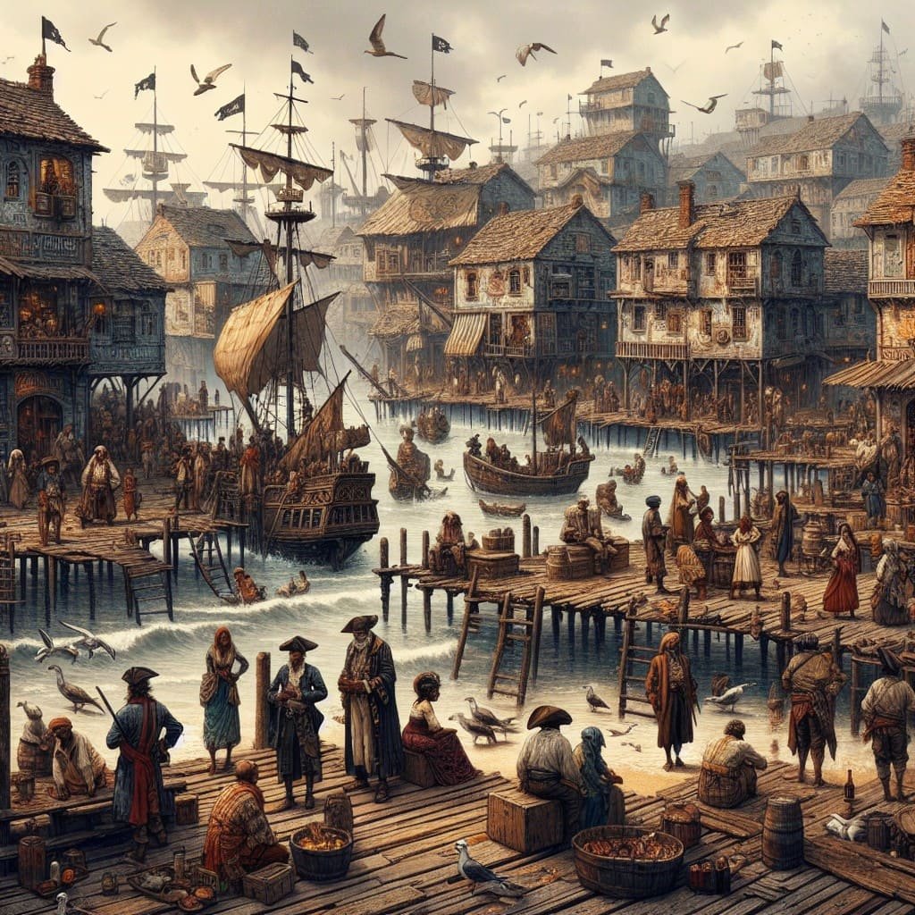 Pirate Havens: The Safe Harbors and Secret Hideouts of the Golden Age