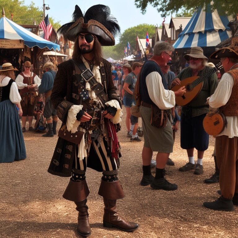 Can you dress as a pirate at a renaissance fair?