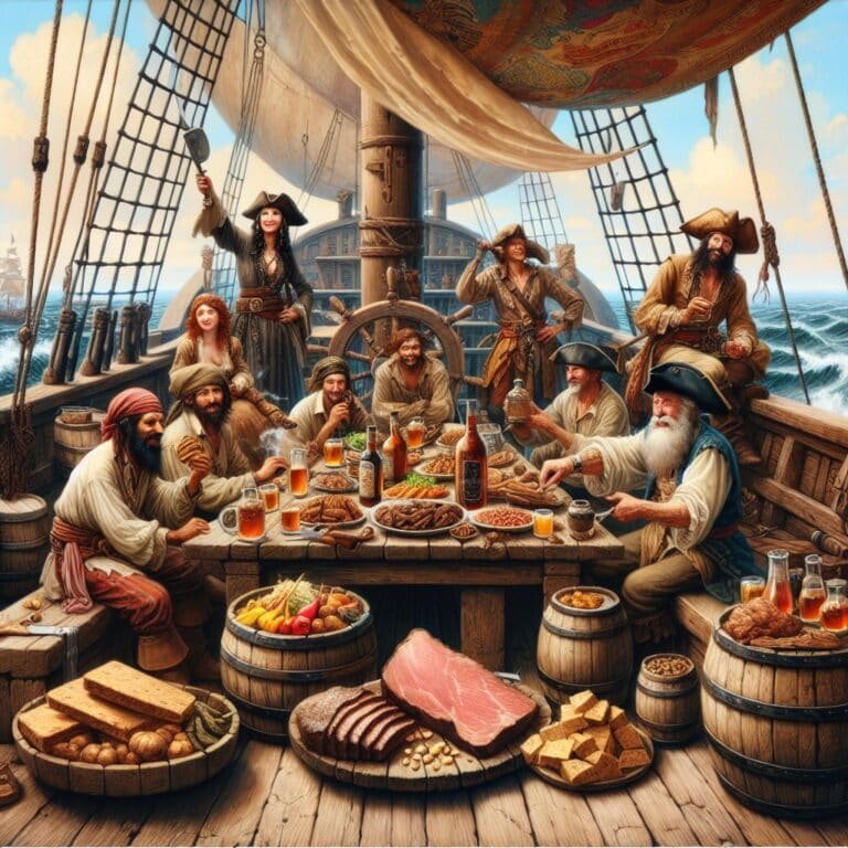 Pirate Cuisine: What Pirates Ate and Drank on Their Voyages