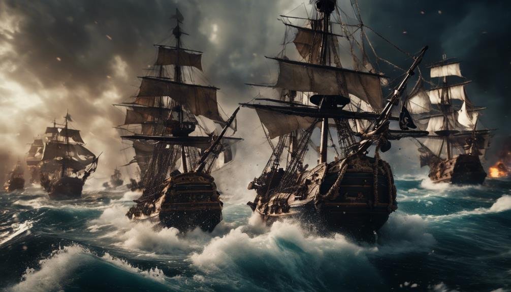 Top 10 Most Infamous Pirate Battles 22 four word summary of text
