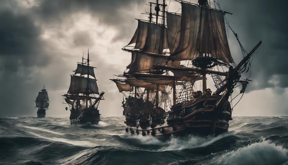 Top 10 Most Infamous Pirate Battles 12 navigating seas with pirates
