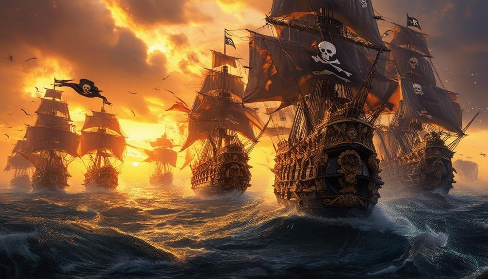 notable pirate vessels described