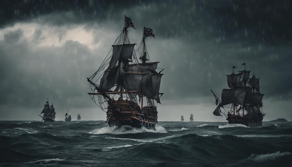 pirate ships throughout history