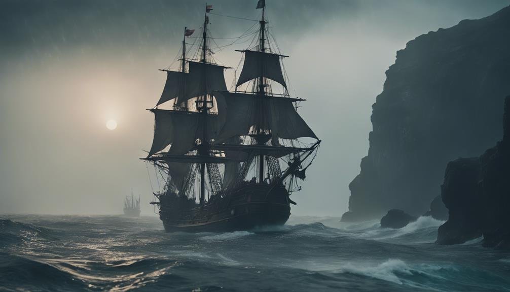 pirate ships throughout history