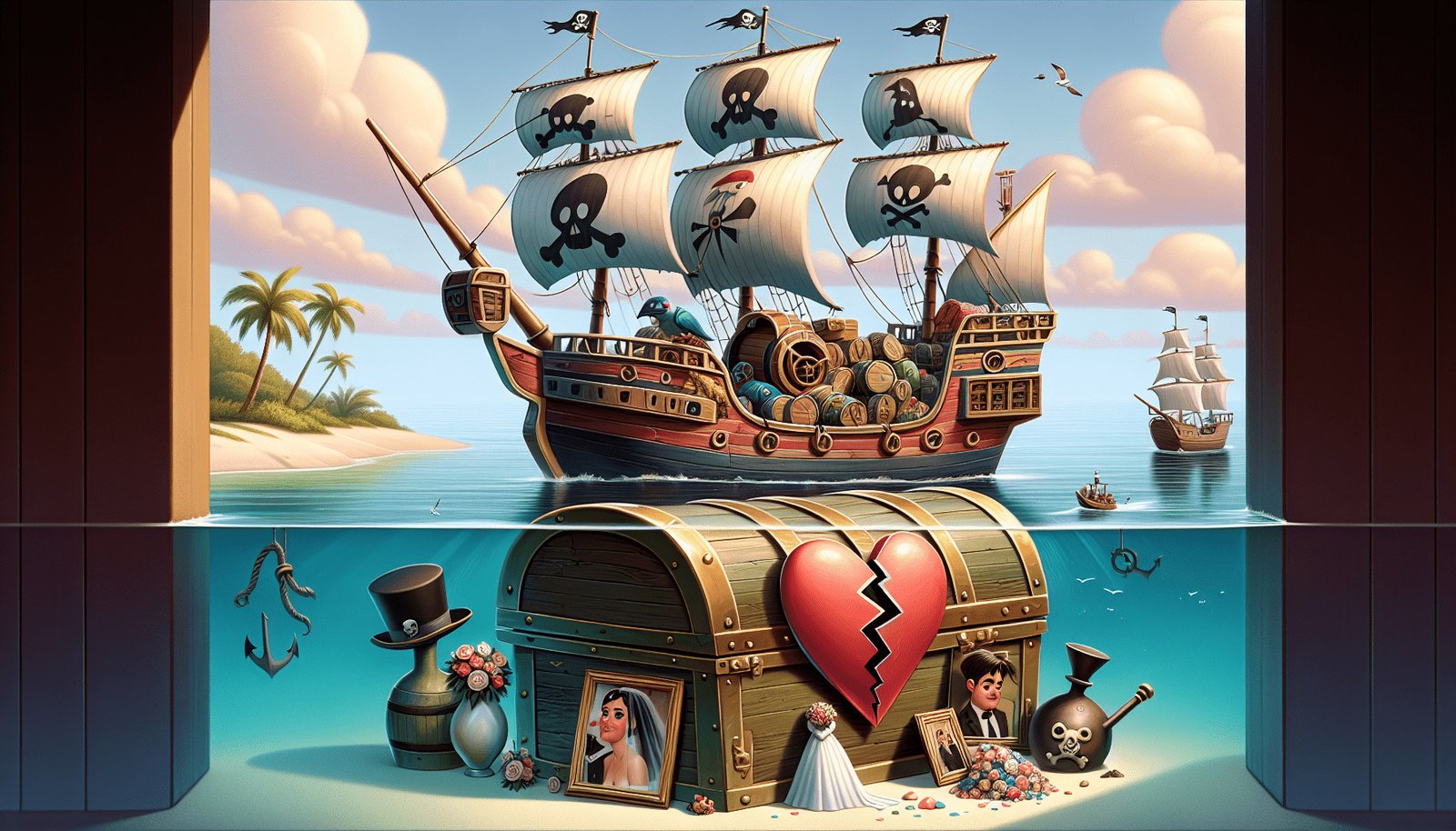 divorce customs in pirate society a hilarious voyage through matrimonial mayhem