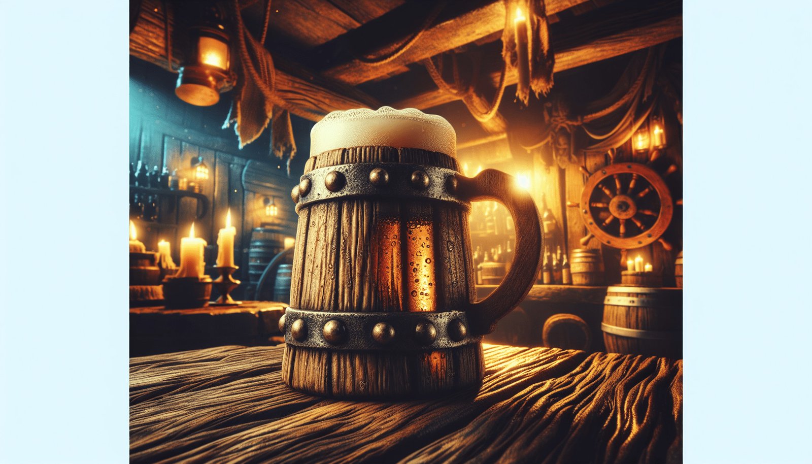 Drinking Competitions in Pirate Taverns