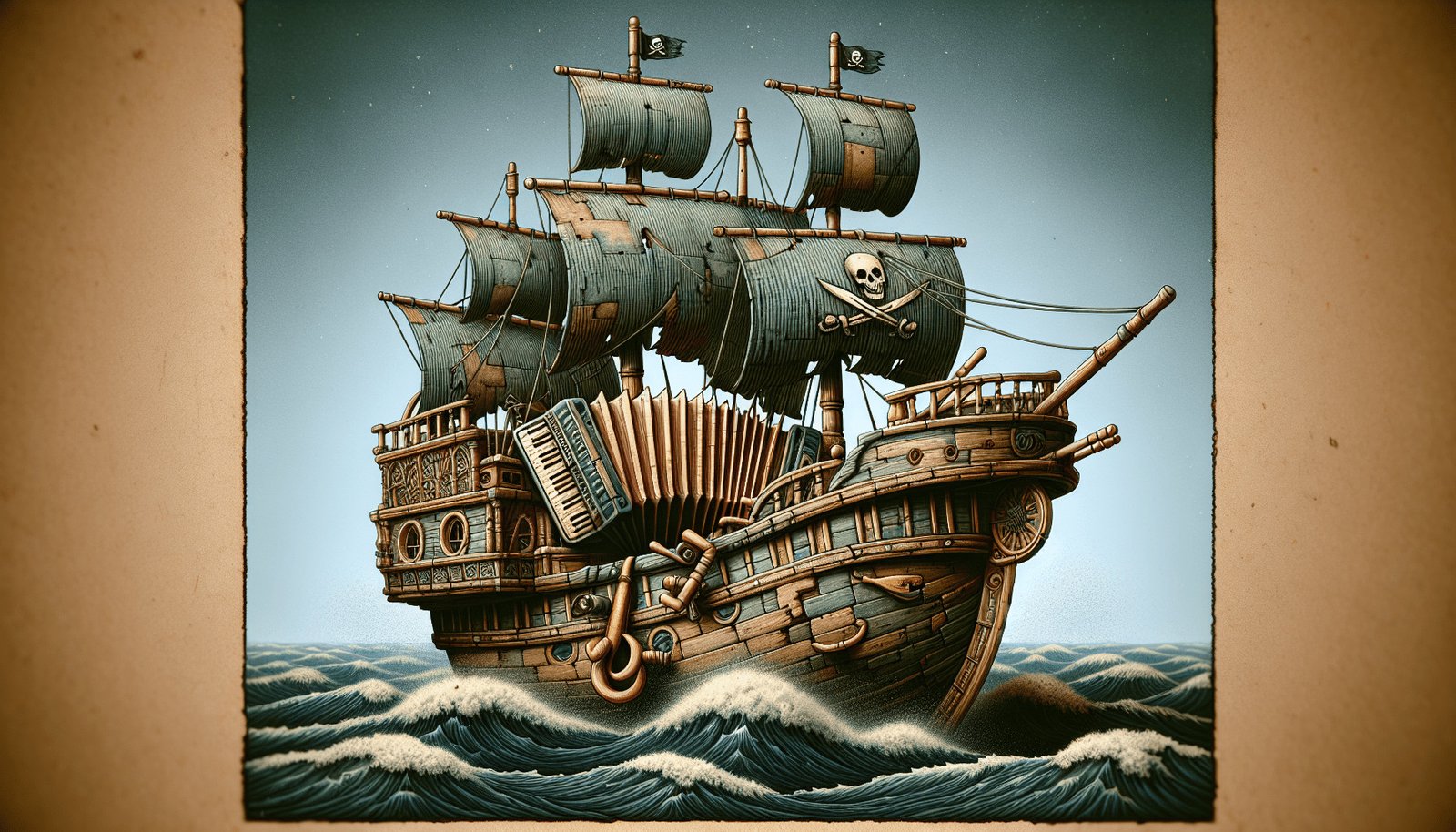 Musical Instruments on Pirate Vessels: Comedic Insights and Dark Humor on the High Seas