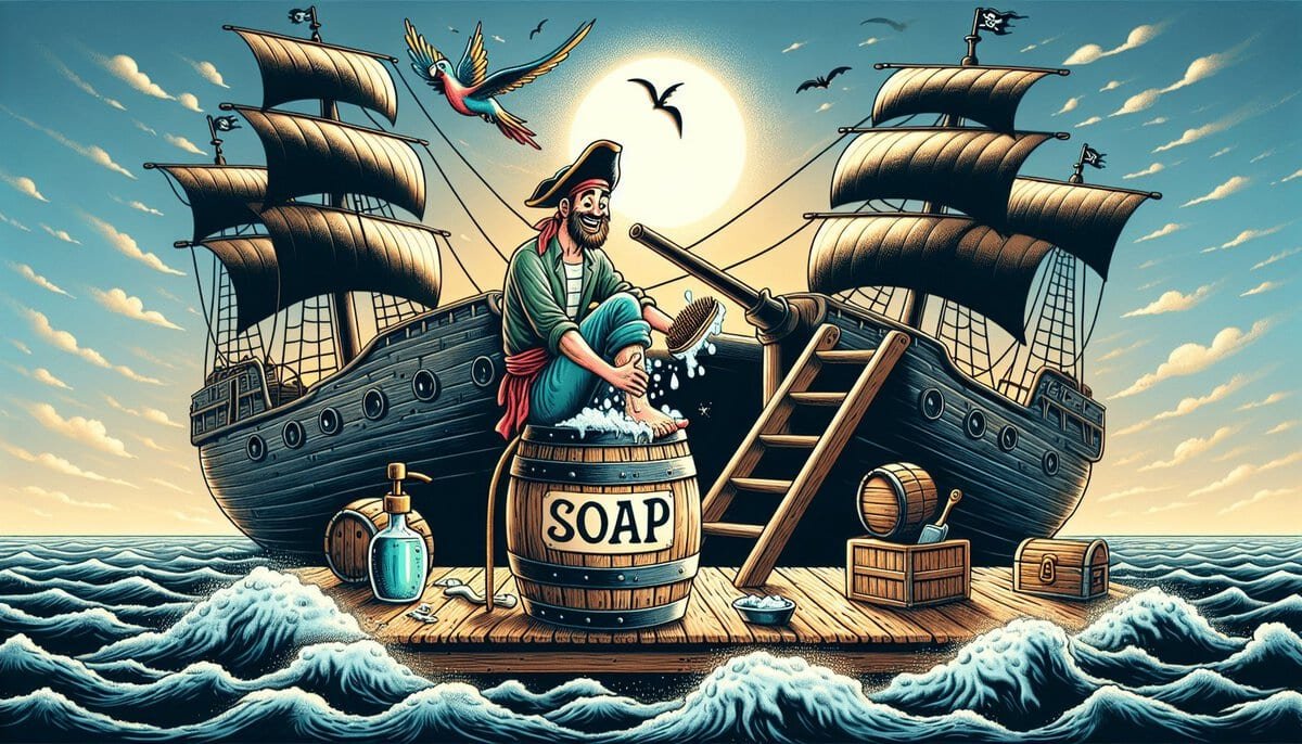 pirate hygiene practices at sea a dirty joke and a clean laugh 1