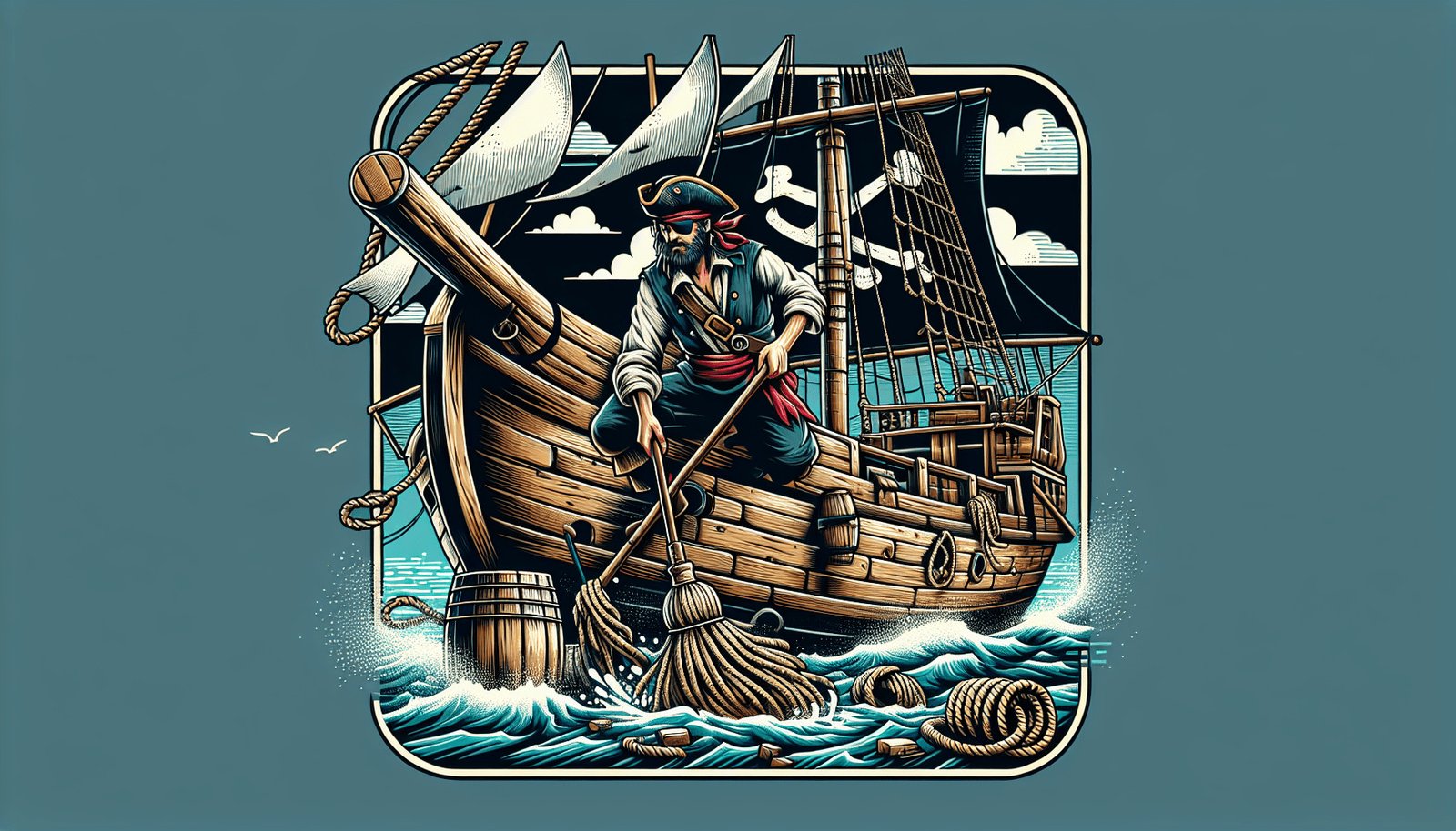 Pirate Ship Maintenance: Swabbing the Deck and Other High Seas Shenanigans