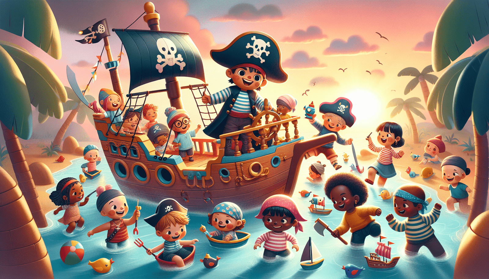 Raising Mini Pirates: The Hilarious Chaos of Parenting on the High Seas