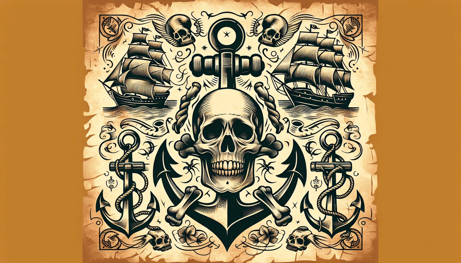 tattoos and body art sailors scalawags and scallywags in pirate culture