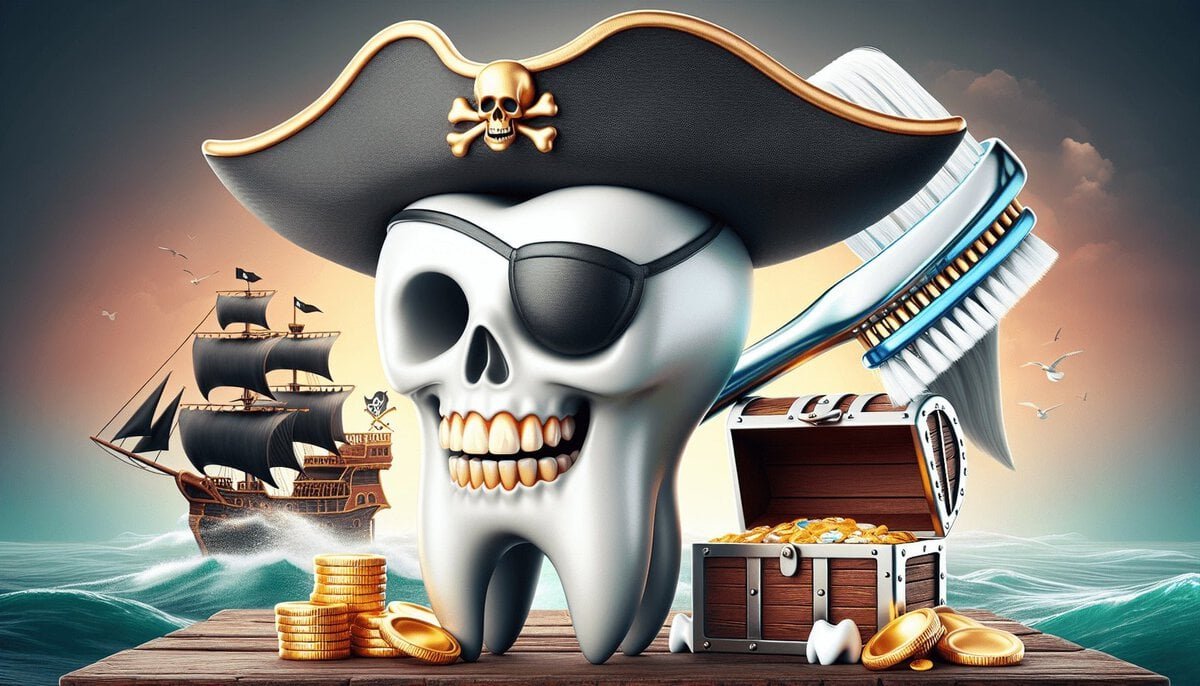 the hidden humor in pirate dental practices and oral care 1