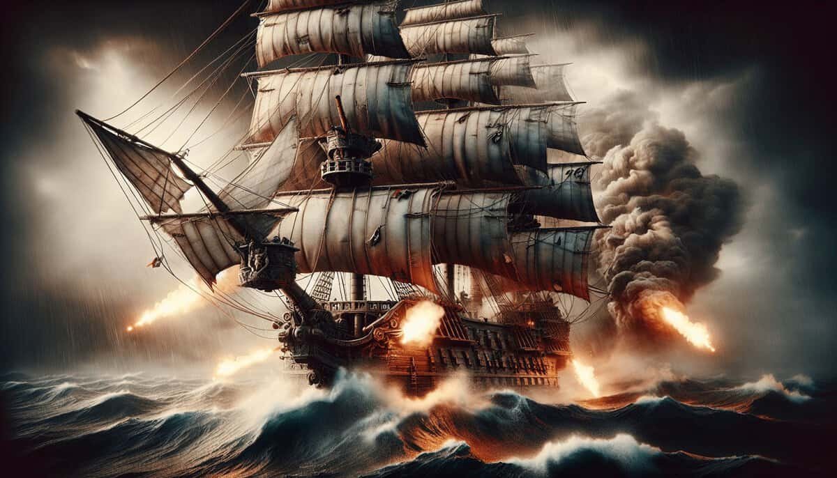 famous pirate battles clashes on the high seas