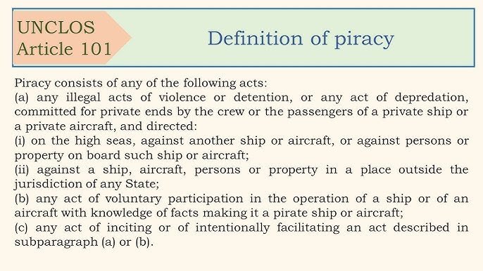 The Articles of Piracy: Rules of the High Seas