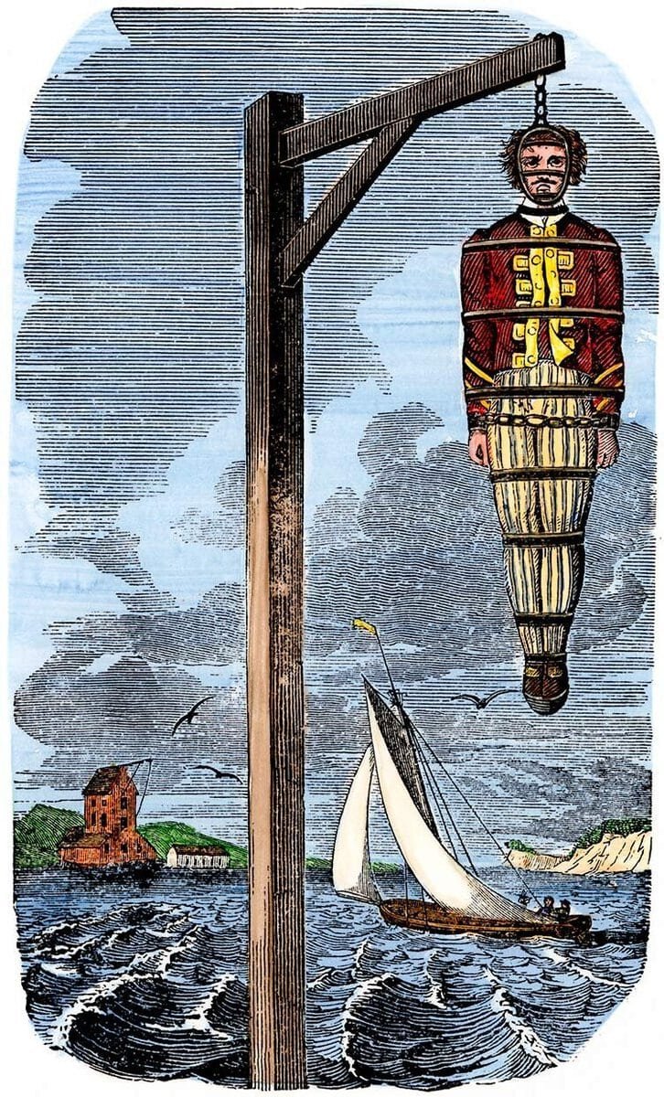 pirate executions the hanging of captain kidd in the golden age of piracy