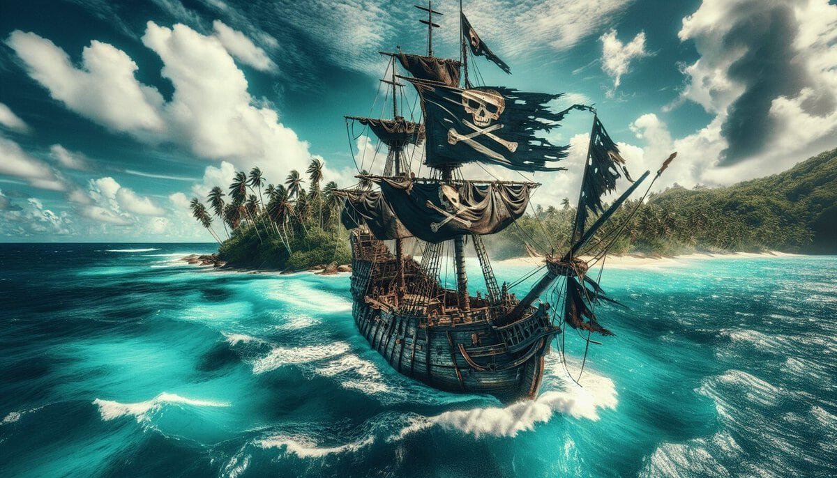 pirate flags the history and symbolism of the jolly roger 1