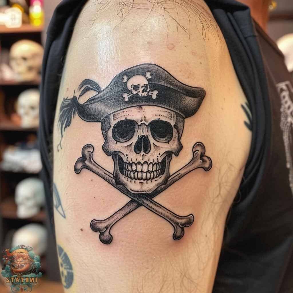 pirate tattoos meanings and symbolism during the golden age of piracy