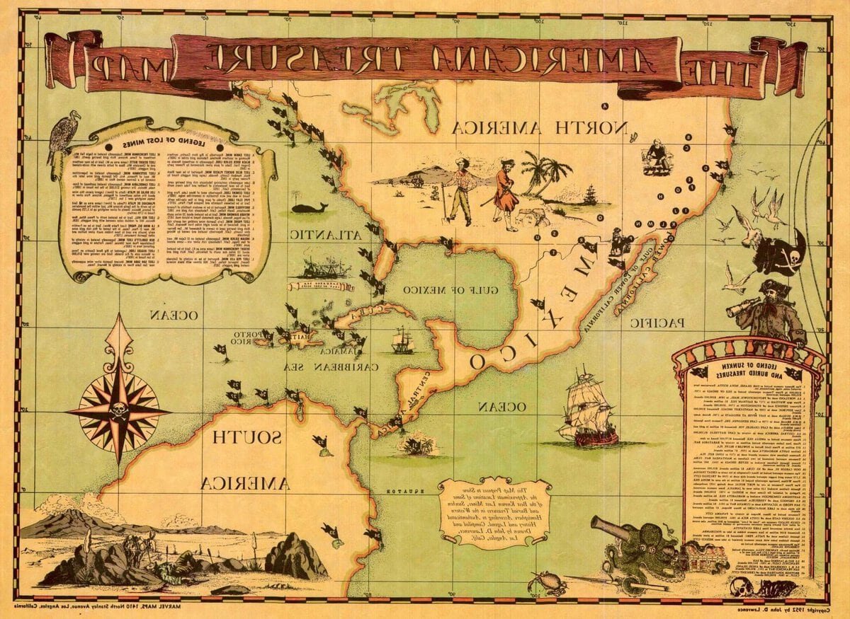 unveiling the secrets of pirate treasure maps and buried gold